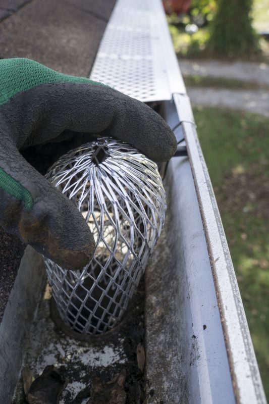Gutter Filter Installation detail